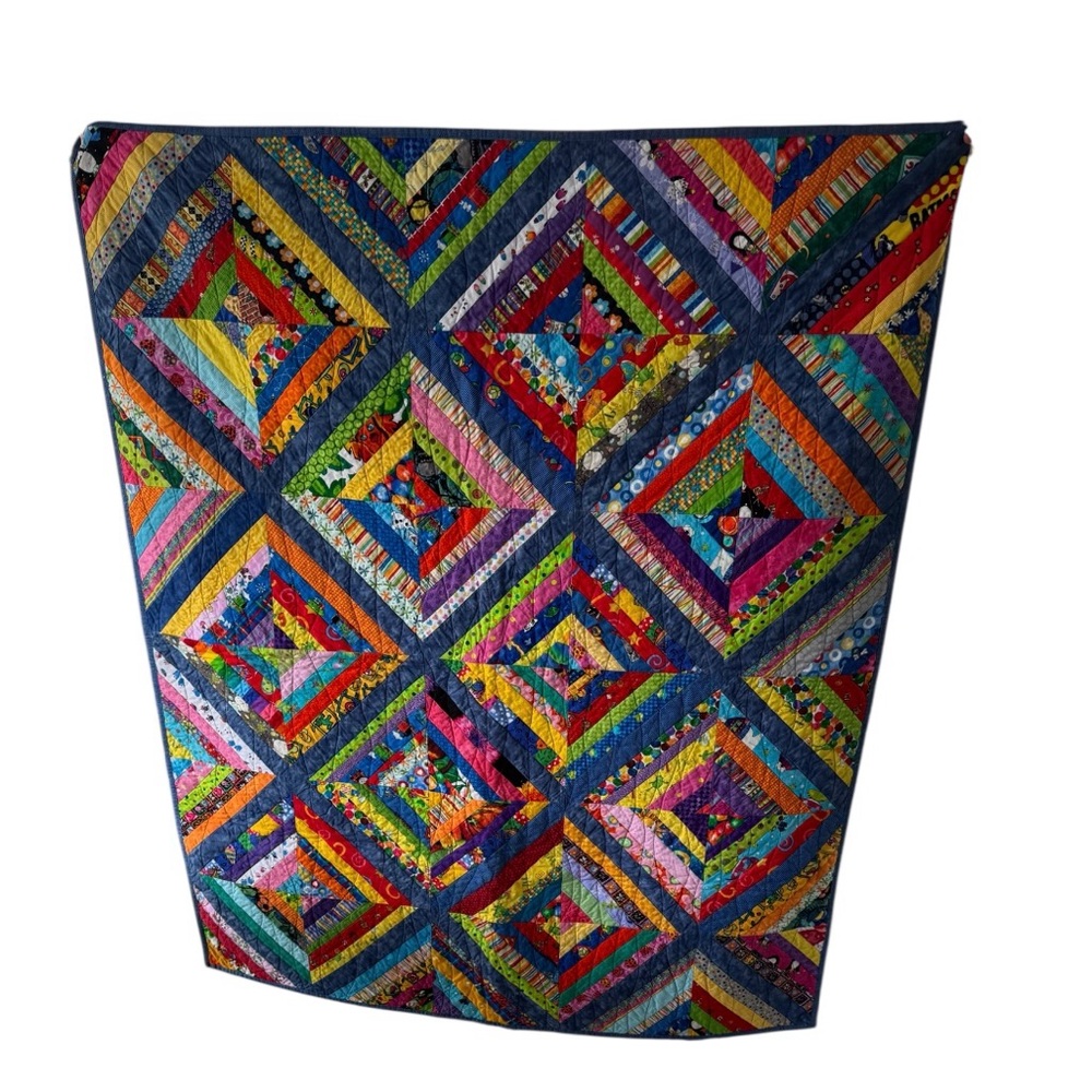 Colorful Patchwork Quilt